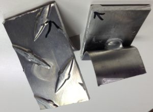 cosmetic weld on aluminum alloy diamond plate